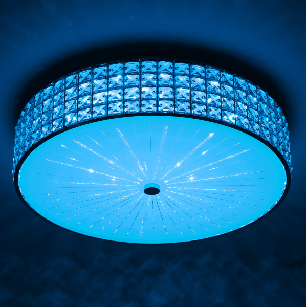 Citilux Портал CL32418G1 LED RGB Люстра хрустальная с пультом Хром Citilux Портал CL32418G1 LED RGB Люстра хрустальная с пультом Хром