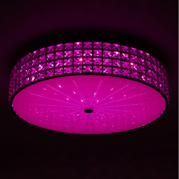 Citilux Портал CL32418G1 LED RGB Люстра хрустальная с пультом Хром Citilux Портал CL32418G1 LED RGB Люстра хрустальная с пультом Хром