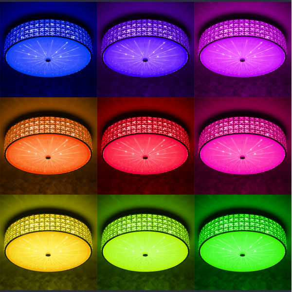Citilux Портал CL32418G1 LED RGB Люстра хрустальная с пультом Хром Citilux Портал CL32418G1 LED RGB Люстра хрустальная с пультом Хром