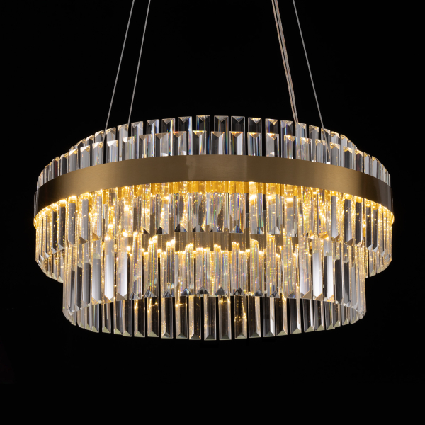 Citilux Sheldon CL339163 LED Люстра хрустальная с пультом Бронза Citilux Sheldon CL339163 LED Люстра хрустальная с пультом Бронза
