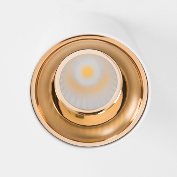 Citilux Старк CL7440103 LED Светильник накладной Белый Медь Citilux Старк CL7440103 LED Светильник накладной Белый Медь