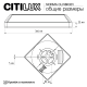Citilux NORMA CL748K301 LED Светильник с подсветкой Чёрный