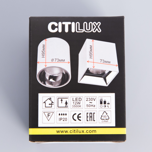 Citilux Старк CL7440200 LED Светильник накладной Белый Citilux Старк CL7440200 LED Светильник накладной Белый
