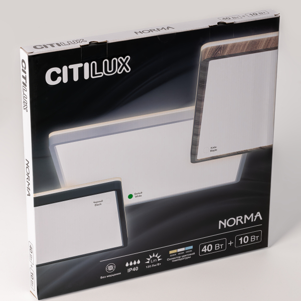 Citilux NORMA CL748K400 LED Светильник с подсветкой Белый Citilux NORMA CL748K400 LED Светильник с подсветкой Белый