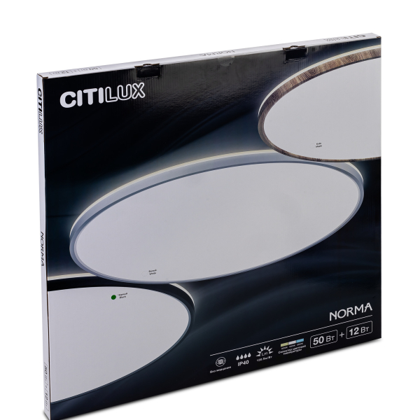 Citilux NORMA CL748601 LED Светильник с подсветкой Чёрный Citilux NORMA CL748601 LED Светильник с подсветкой Чёрный