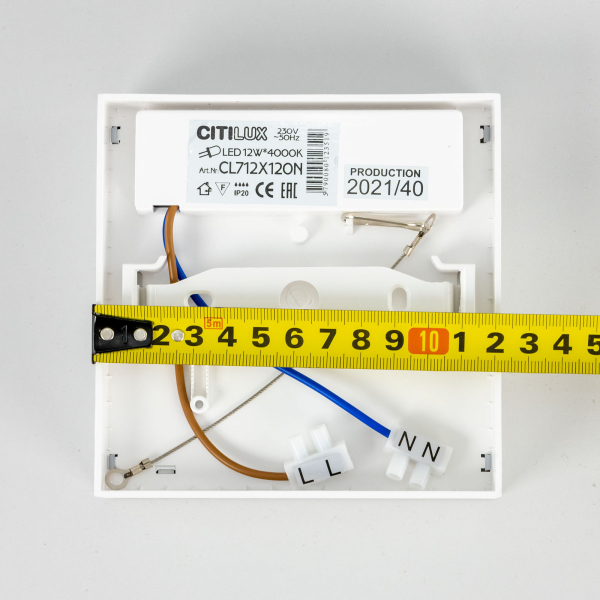Citilux Тао CL712X120N LED Светильник потолочный с диммером Белый Citilux Тао CL712X120N LED Светильник потолочный с диммером Белый