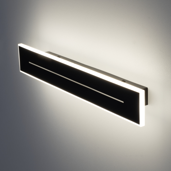 Citilux Тринити CL238641 Настенный светодиодный светильник Чёрный Citilux Тринити CL238641 Настенный светодиодный светильник Чёрный