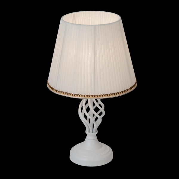 Citilux Вена CL402800 Настольная лампа с абажуром Белая Citilux Вена CL402800 Настольная лампа с абажуром Белая