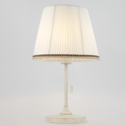 Citilux Линц CL402720 Настольная лампа патина с белым абажуром