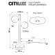 Citilux Рунд CL205820N Настольная лампа Бронза