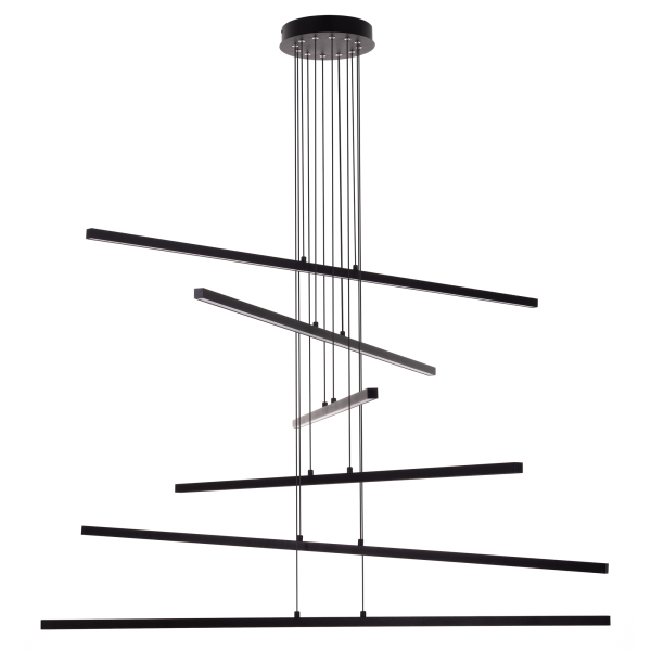 Citilux Стиг CL203261 LED Люстра подвесная с пультом Чёрная Citilux Стиг CL203261 LED Люстра подвесная с пультом Чёрная