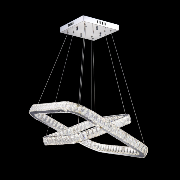 Eletto Granda EL336P70 LED Люстра хрустальная с пультом Хром Eletto Granda EL336P70 LED Люстра хрустальная с пультом Хром