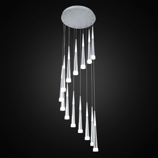 Citilux Вегас CL227140 LED Люстра каскадная Алюминий Citilux Вегас CL227140 LED Люстра каскадная Алюминий