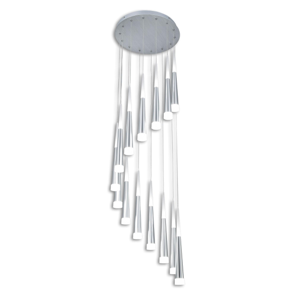 Citilux Вегас CL227140 LED Люстра каскадная Алюминий Citilux Вегас CL227140 LED Люстра каскадная Алюминий