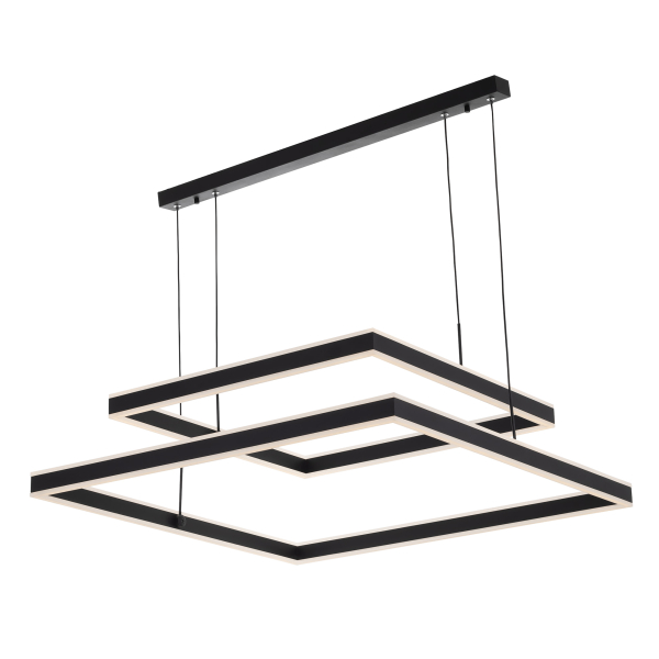 Citilux Дуэт CL719K211 LED Люстра подвесная с пультом Чёрная Citilux Дуэт CL719K211 LED Люстра подвесная с пультом Чёрная