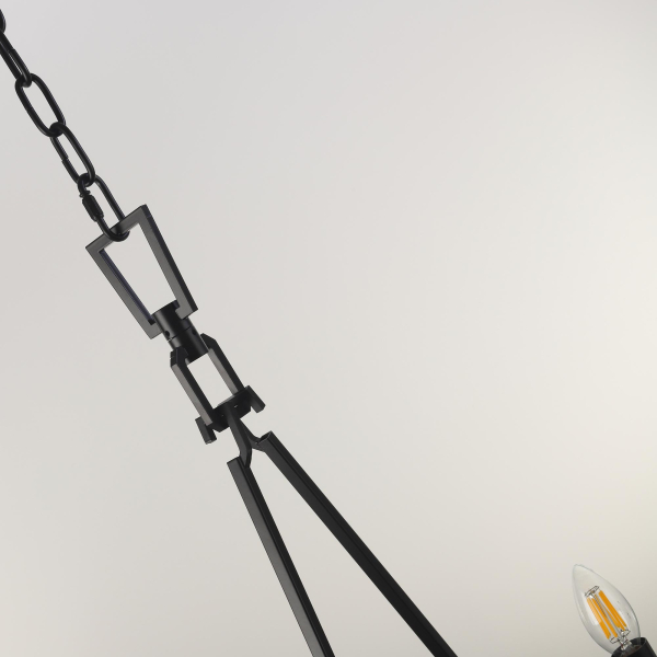 Citilux Маркиз CL471265 Люстра замковая подвесная Чёрная Citilux Маркиз CL471265 Люстра замковая подвесная Чёрная