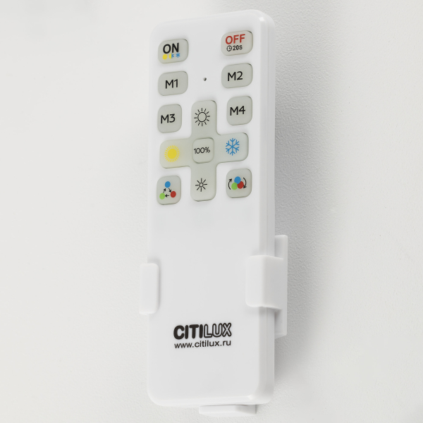 Citilux Стиг CL203230 LED Люстра подвесная с пультом Белая Citilux Стиг CL203230 LED Люстра подвесная с пультом Белая