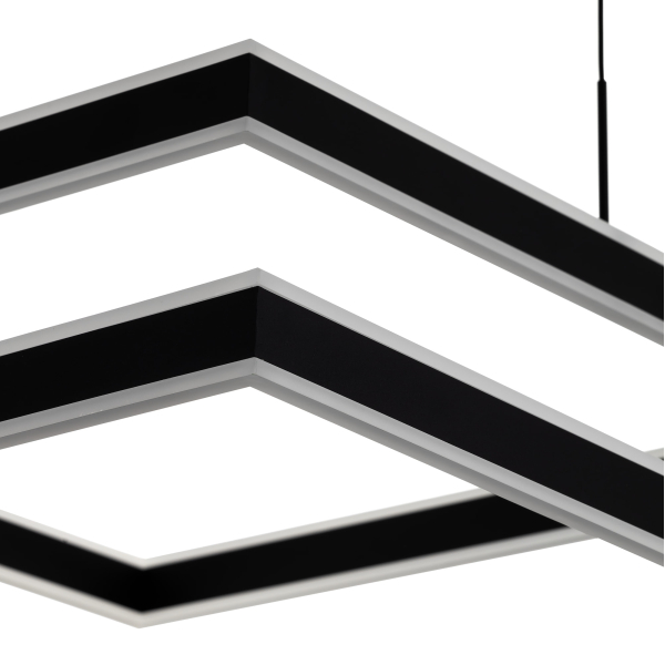 Citilux Дуэт CL719K211 LED Люстра подвесная с пультом Чёрная Citilux Дуэт CL719K211 LED Люстра подвесная с пультом Чёрная