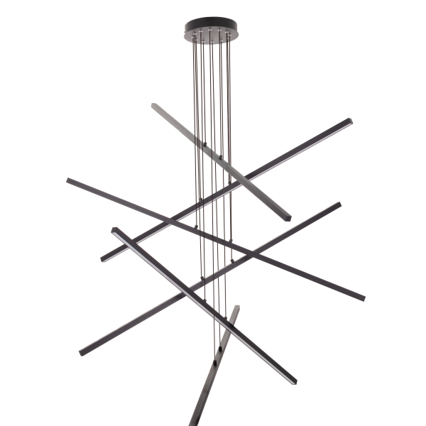 Citilux Стиг CL203261 LED Люстра подвесная с пультом Чёрная Citilux Стиг CL203261 LED Люстра подвесная с пультом Чёрная