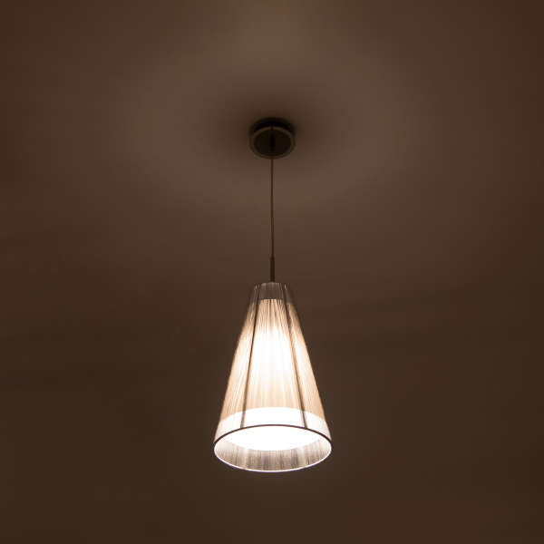 Citilux CL936003 Подвесной светильник с абажуром Серебристый Citilux CL936003 Подвесной светильник с абажуром Серебристый
