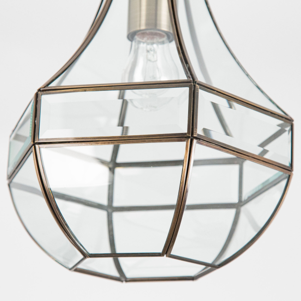 Citilux Гера-1 CL444110 Подвесной светильник витражный Бронза Citilux Гера-1 CL444110 Подвесной светильник витражный Бронза
