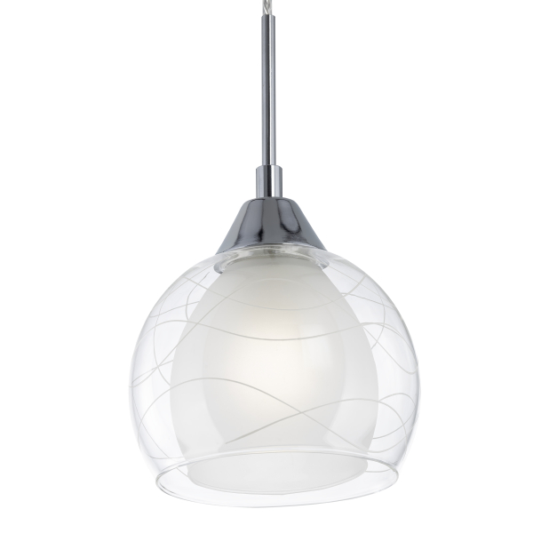 Citilux Буги CL157111 Подвесной светильник Белый Хром Citilux Буги CL157111 Подвесной светильник Белый Хром