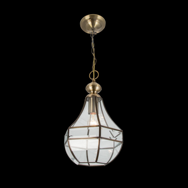 Citilux Гера-1 CL444110 Подвесной светильник витражный Бронза Citilux Гера-1 CL444110 Подвесной светильник витражный Бронза
