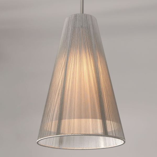 Citilux CL936003 Подвесной светильник с абажуром Серебристый Citilux CL936003 Подвесной светильник с абажуром Серебристый