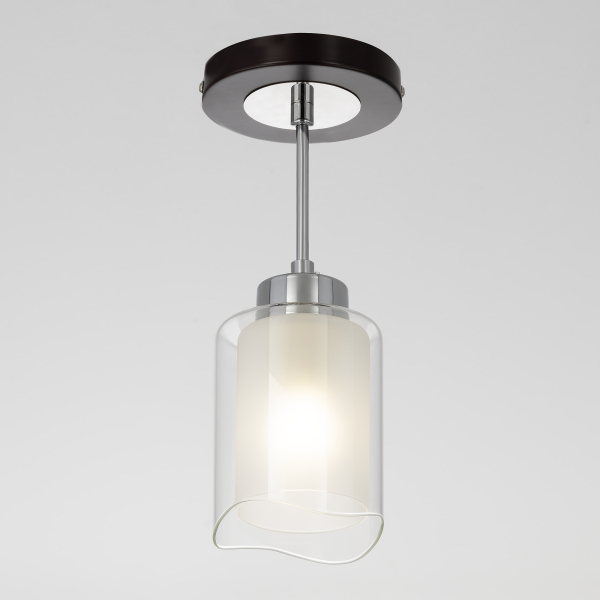 Citilux Фортуна CL156112 Подвесной светильник Венге Хром Citilux Фортуна CL156112 Подвесной светильник Венге Хром