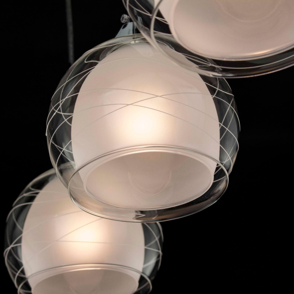 Citilux Буги CL157131 Подвесной светильник Белый Хром Citilux Буги CL157131 Подвесной светильник Белый Хром