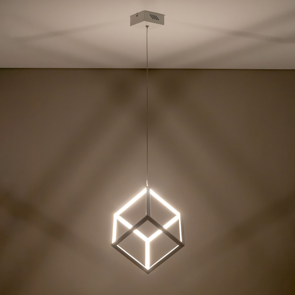 Citilux Куб CL719200 LED Подвесной светильник Белый Citilux Куб CL719200 LED Подвесной светильник Белый