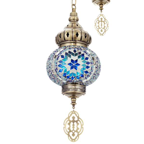 Citilux Каир CL419136 Подвесной светильник Мозаика Синяя Citilux Каир CL419136 Подвесной светильник Мозаика Синяя