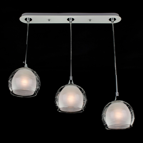 Citilux Буги CL157131 Подвесной светильник Белый Хром Citilux Буги CL157131 Подвесной светильник Белый Хром