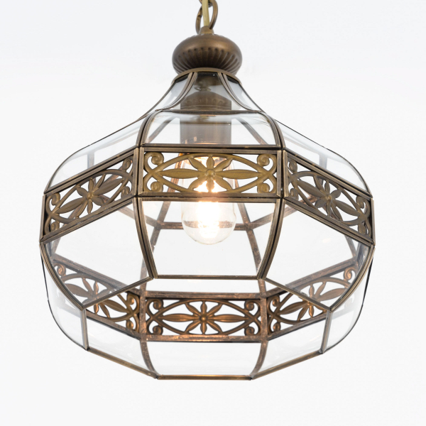 Citilux Гера-2 CL444210 Подвесной светильник витражный Бронза Citilux Гера-2 CL444210 Подвесной светильник витражный Бронза