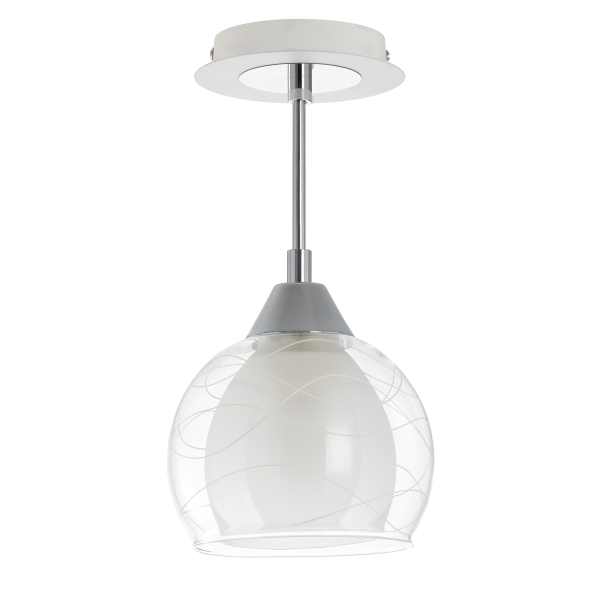 Citilux Буги CL157111 Подвесной светильник Белый Хром Citilux Буги CL157111 Подвесной светильник Белый Хром