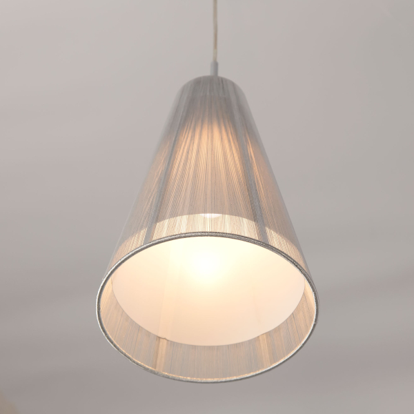 Citilux CL936003 Подвесной светильник с абажуром Серебристый Citilux CL936003 Подвесной светильник с абажуром Серебристый
