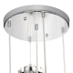 Citilux Джейн CL306051 Хрустальный подвесной светильник Хром