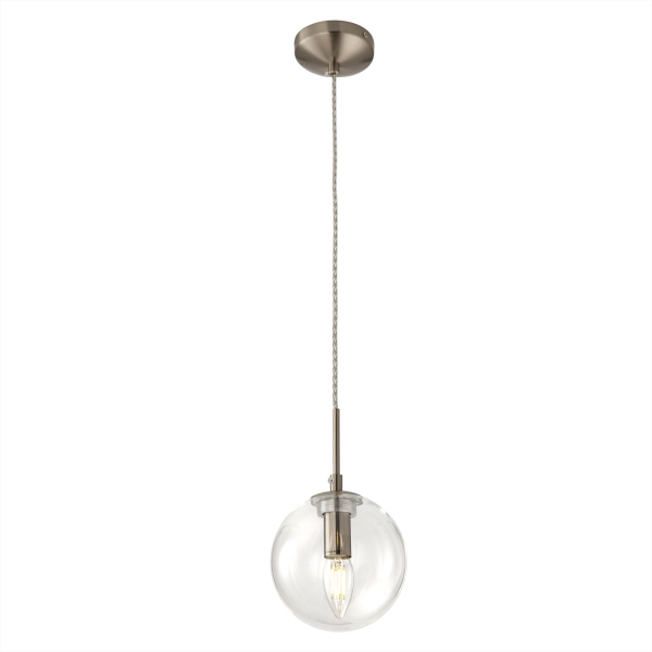 Citilux Томми CL102011 Подвесной светильник Матовый Хром Citilux Томми CL102011 Подвесной светильник Матовый Хром