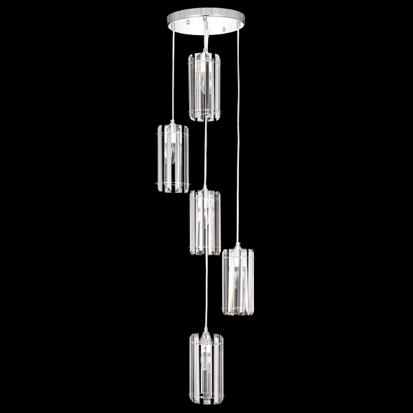 Citilux Джейн CL306051 Хрустальный подвесной светильник Хром Citilux Джейн CL306051 Хрустальный подвесной светильник Хром