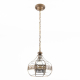 Citilux Гера-2 CL444210 Подвесной светильник витражный Бронза