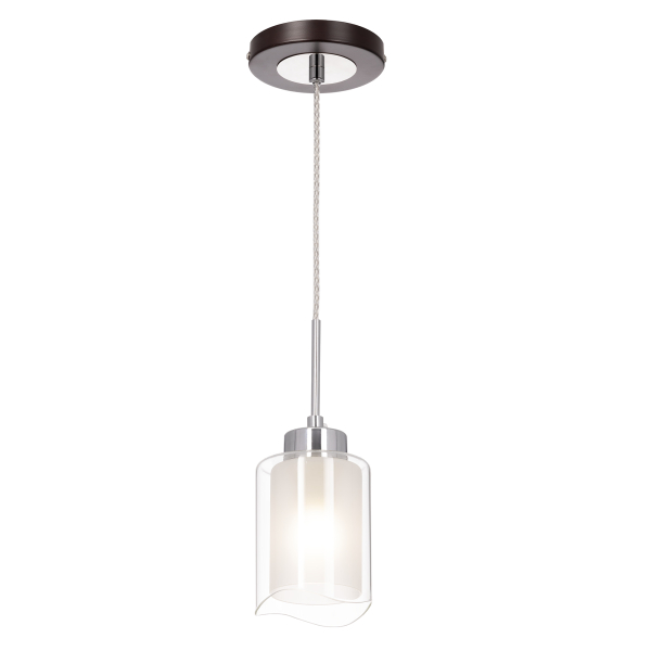 Citilux Фортуна CL156112 Подвесной светильник Венге Хром Citilux Фортуна CL156112 Подвесной светильник Венге Хром