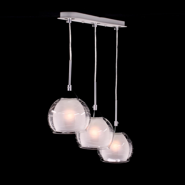 Citilux Буги CL157131 Подвесной светильник Белый Хром Citilux Буги CL157131 Подвесной светильник Белый Хром