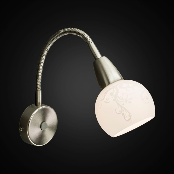 Citilux Соната CL520311 Спот гибкий с выключателем Матовый Хром Citilux Соната CL520311 Спот гибкий с выключателем Матовый Хром