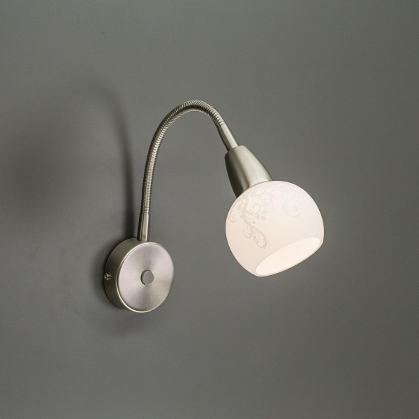 Citilux Соната CL520311 Спот гибкий с выключателем Матовый Хром Citilux Соната CL520311 Спот гибкий с выключателем Матовый Хром