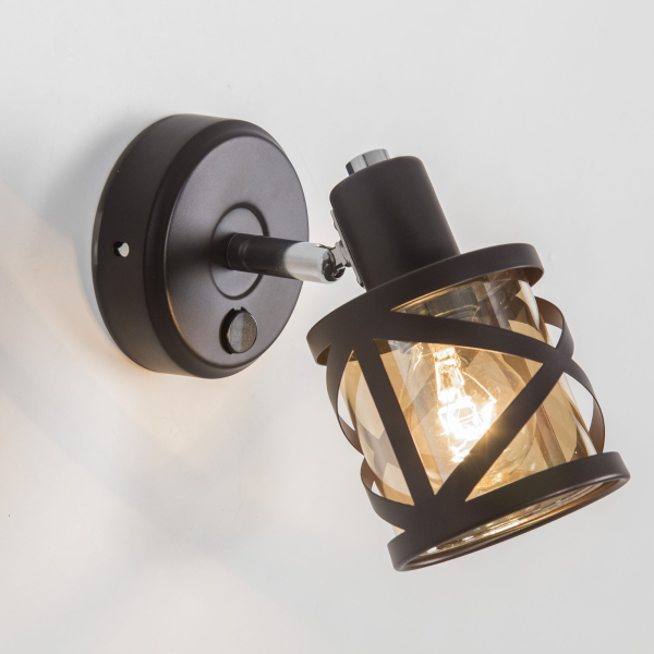 Citilux Гессен CL536615 Спот поворотный с выключателем Венге Citilux Гессен CL536615 Спот поворотный с выключателем Венге