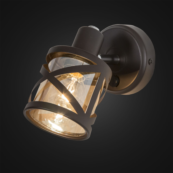 Citilux Гессен CL536615 Спот поворотный с выключателем Венге Citilux Гессен CL536615 Спот поворотный с выключателем Венге