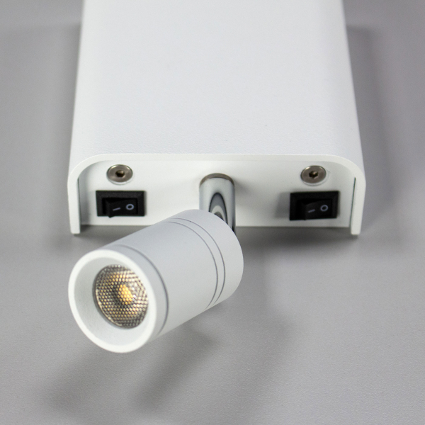 Citilux Декарт CL704410 LED Бра с выключателем Белое Citilux Декарт CL704410 LED Бра с выключателем Белое