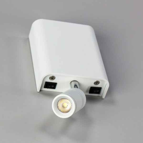 Citilux Декарт CL704410 LED Бра с выключателем Белое Citilux Декарт CL704410 LED Бра с выключателем Белое