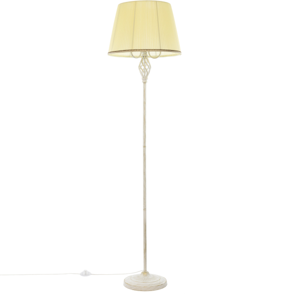 Citilux Вена CL402923 Торшер патина с кремовым абажуром Citilux Вена CL402923 Торшер патина с кремовым абажуром