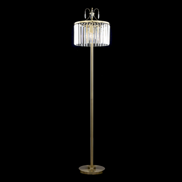 Citilux Инга CL335943 Торшер хрустальный Бронза Citilux Инга CL335943 Торшер хрустальный Бронза